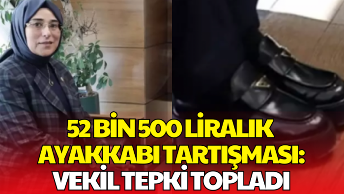 Milletvekilinin 52 Bin 500 Liralık Ayakkabısı Sosyal Medyada Tartışma Yarattı